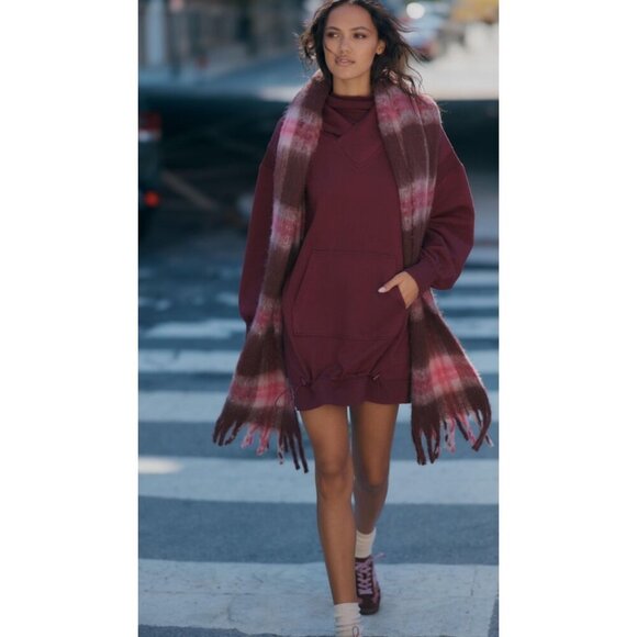 Daily Practice by Anthropologie Hooded Mini Dress Size Medium - Picture 4 of 11